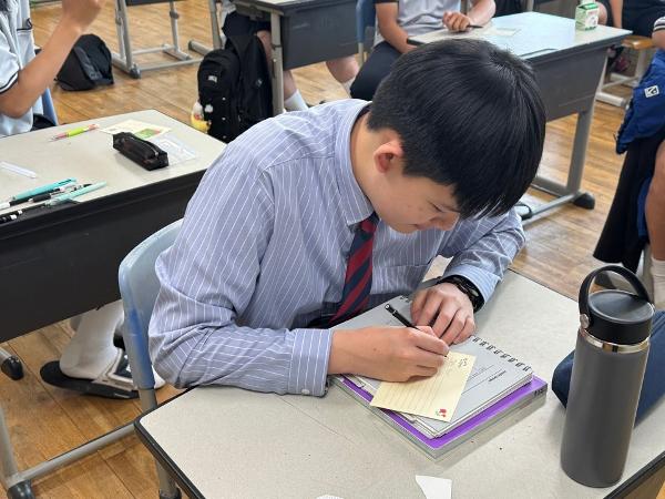 5월 감사편지 쓰기 행사 이미지