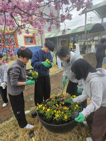 구름골 화단에 알록달록 꽃이 피었어요! (4.6) 이미지
